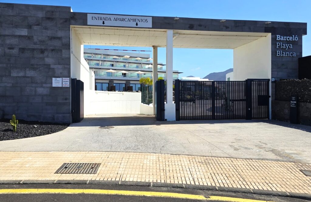 parking playa blanca